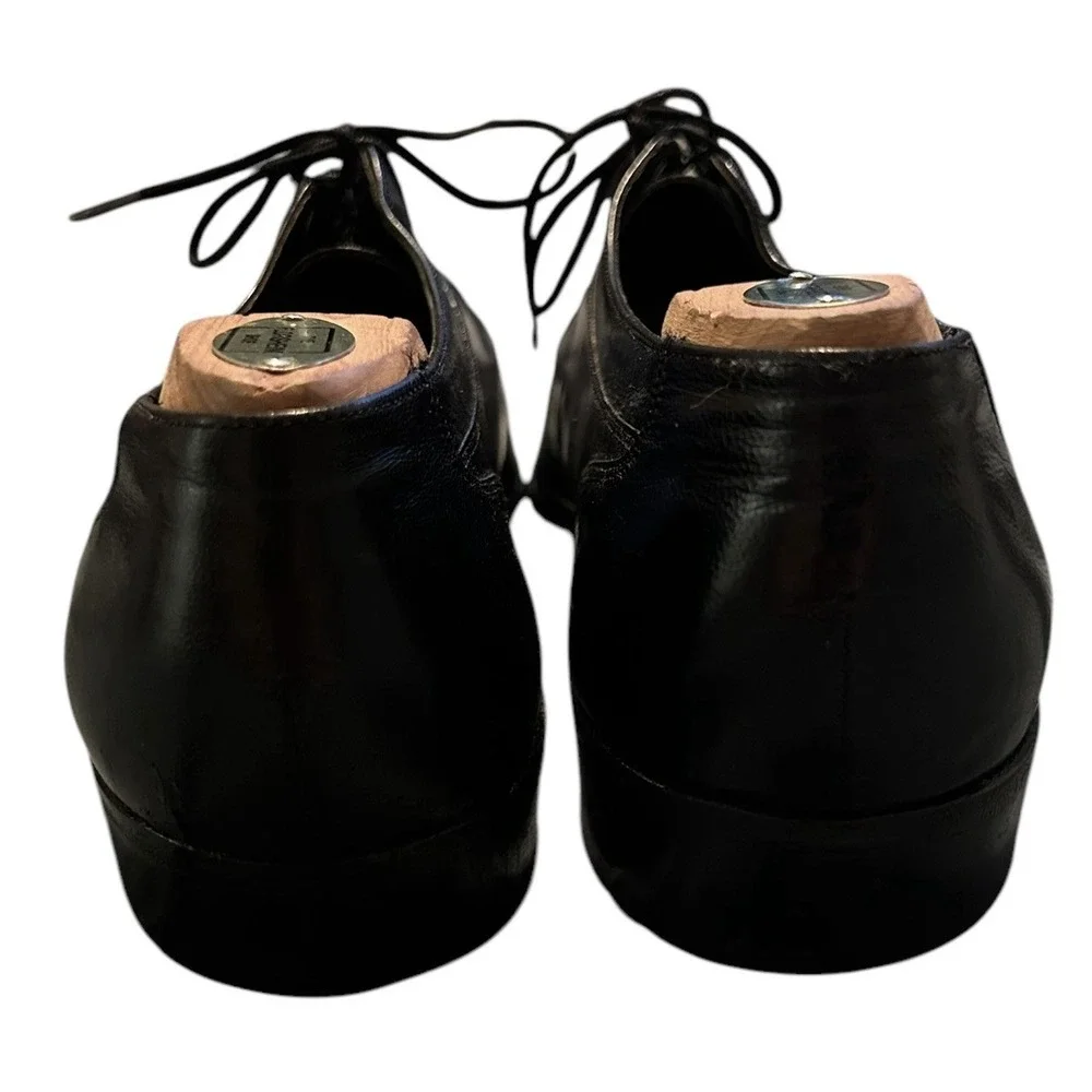 Florsheim Royal Imperial Men Dress Shoes Black‎ Oxford Leather Cap Toe Size 7.5